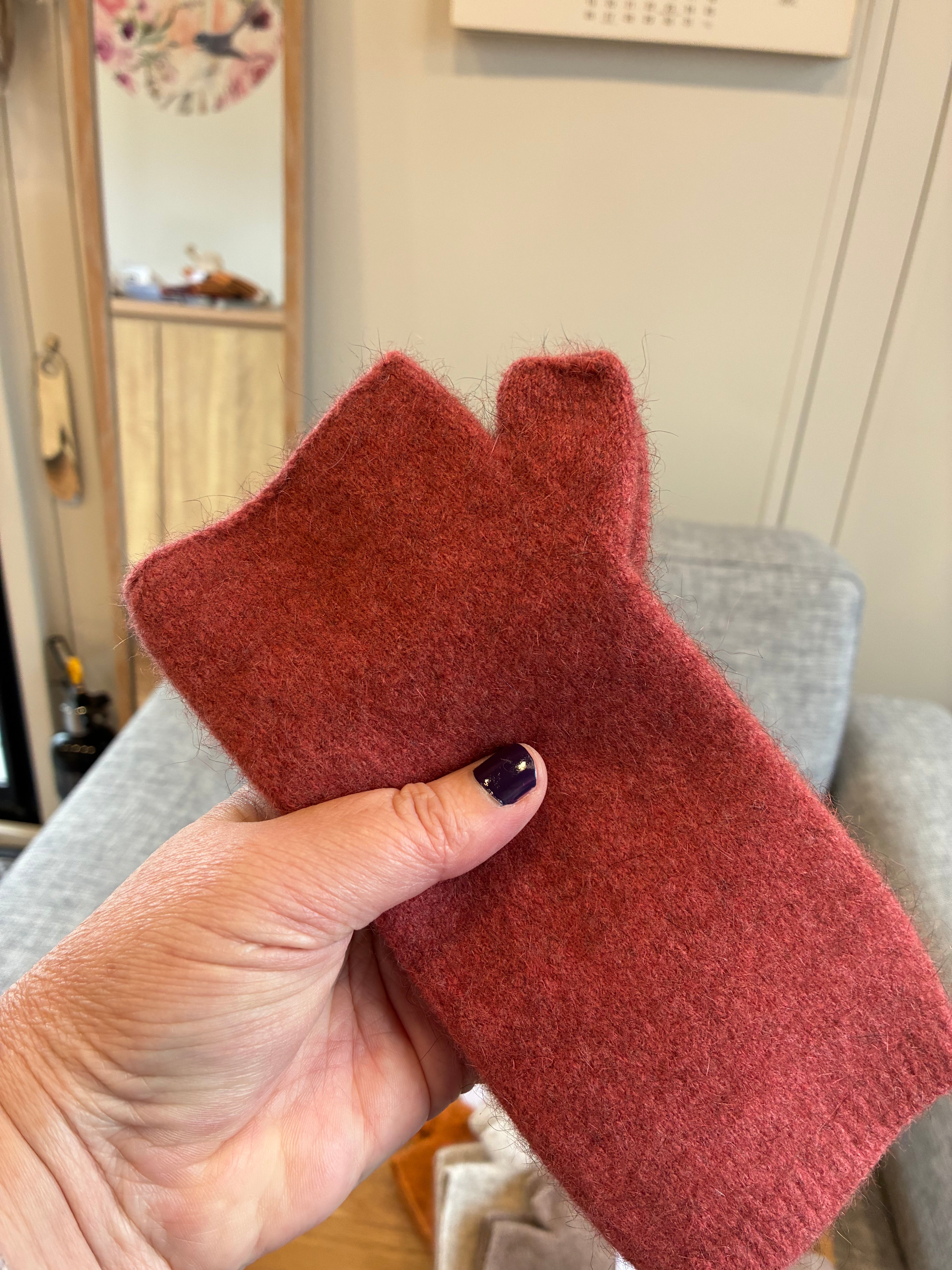 Wristwarmers: Merino Wool + Possum, Made in New Zealand