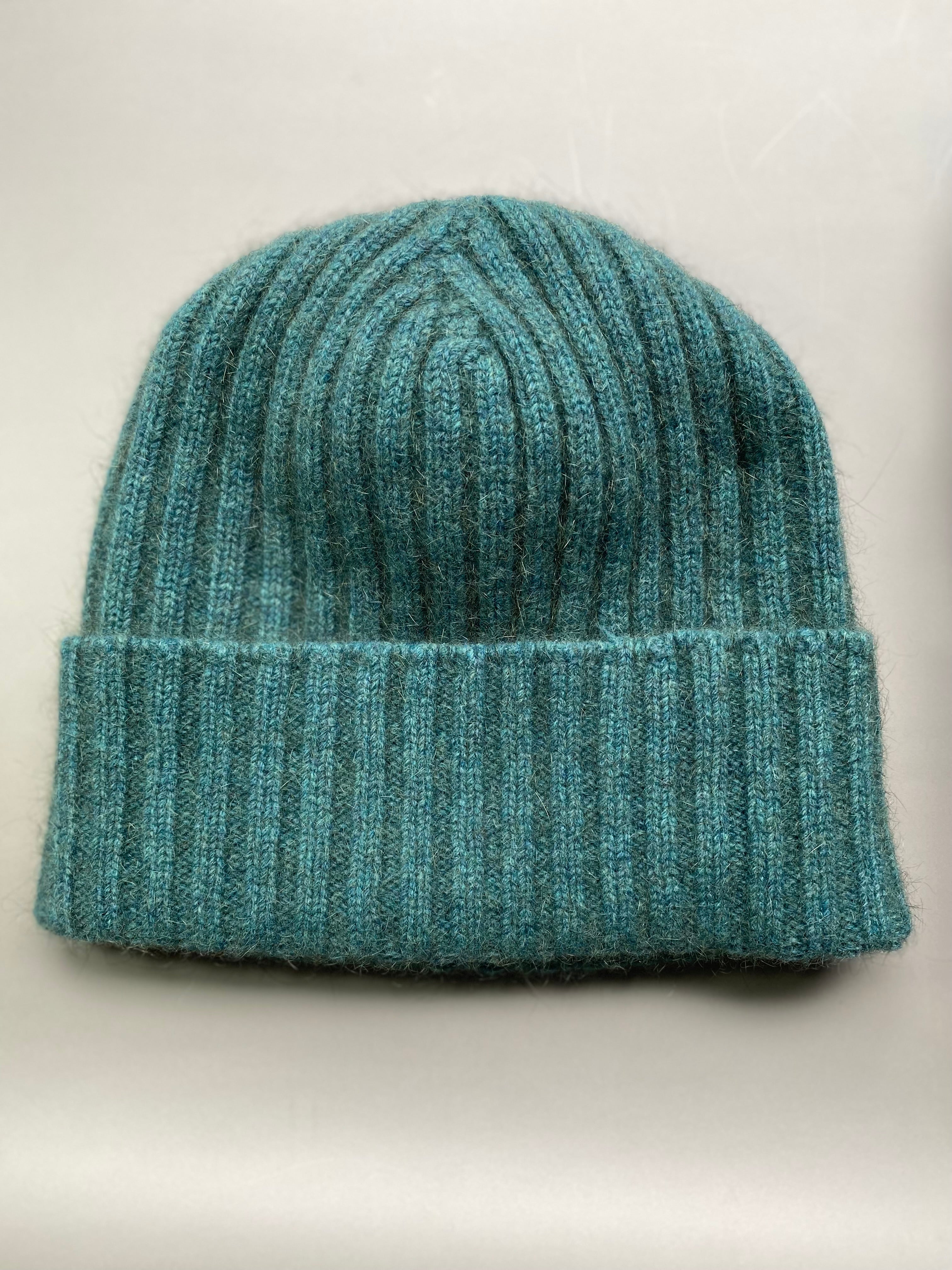 Seamless Rib Beanie: Merino Wool + Possum, Made in New Zealand