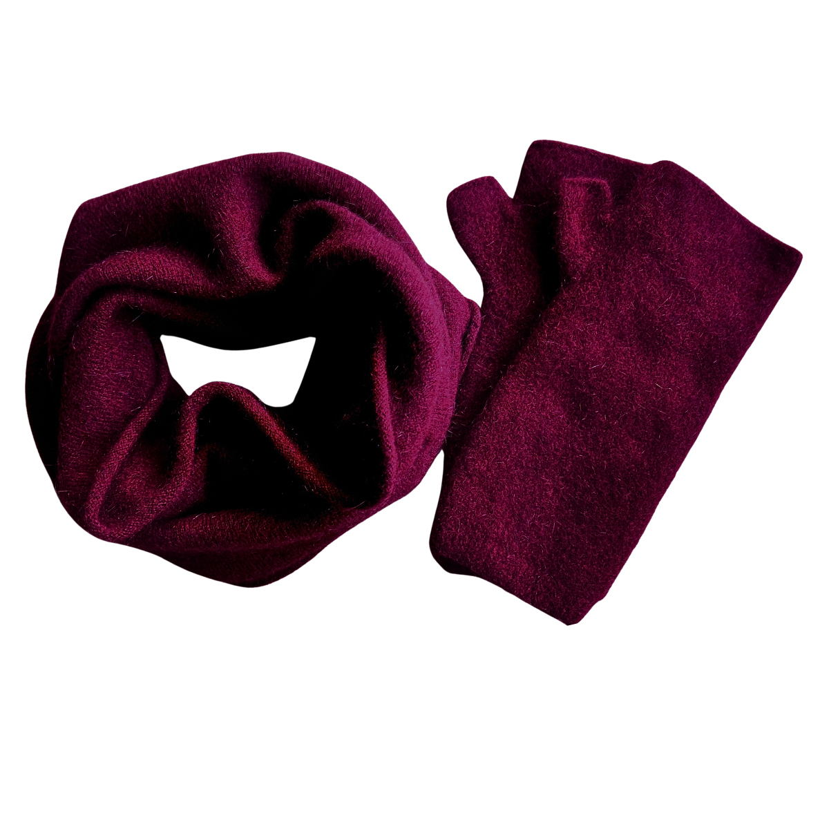 Colourful Neckwarmer & Wristwarmer Set