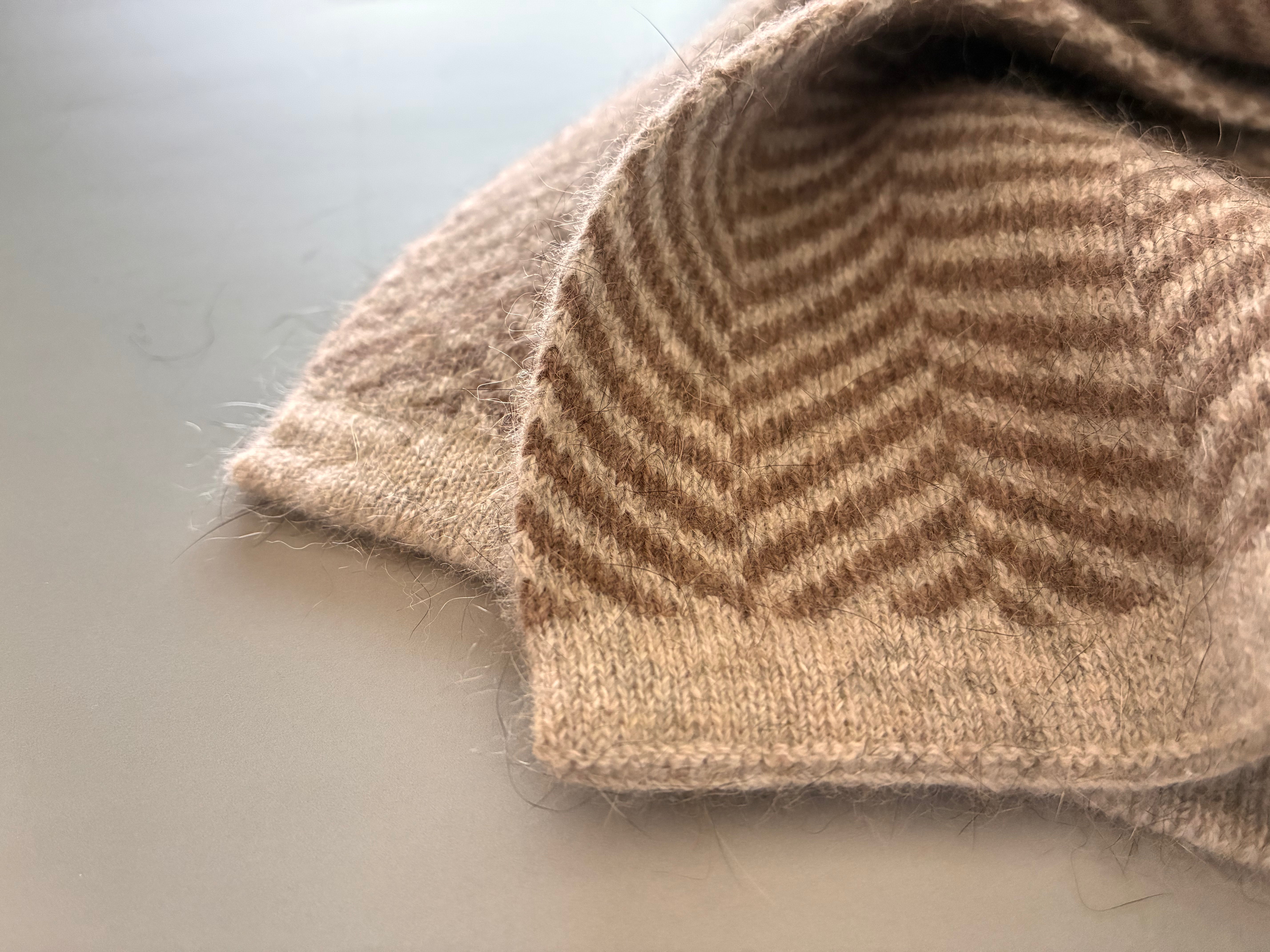 Parquet Scarf, Possum Merino Wool, Made in New Zealand