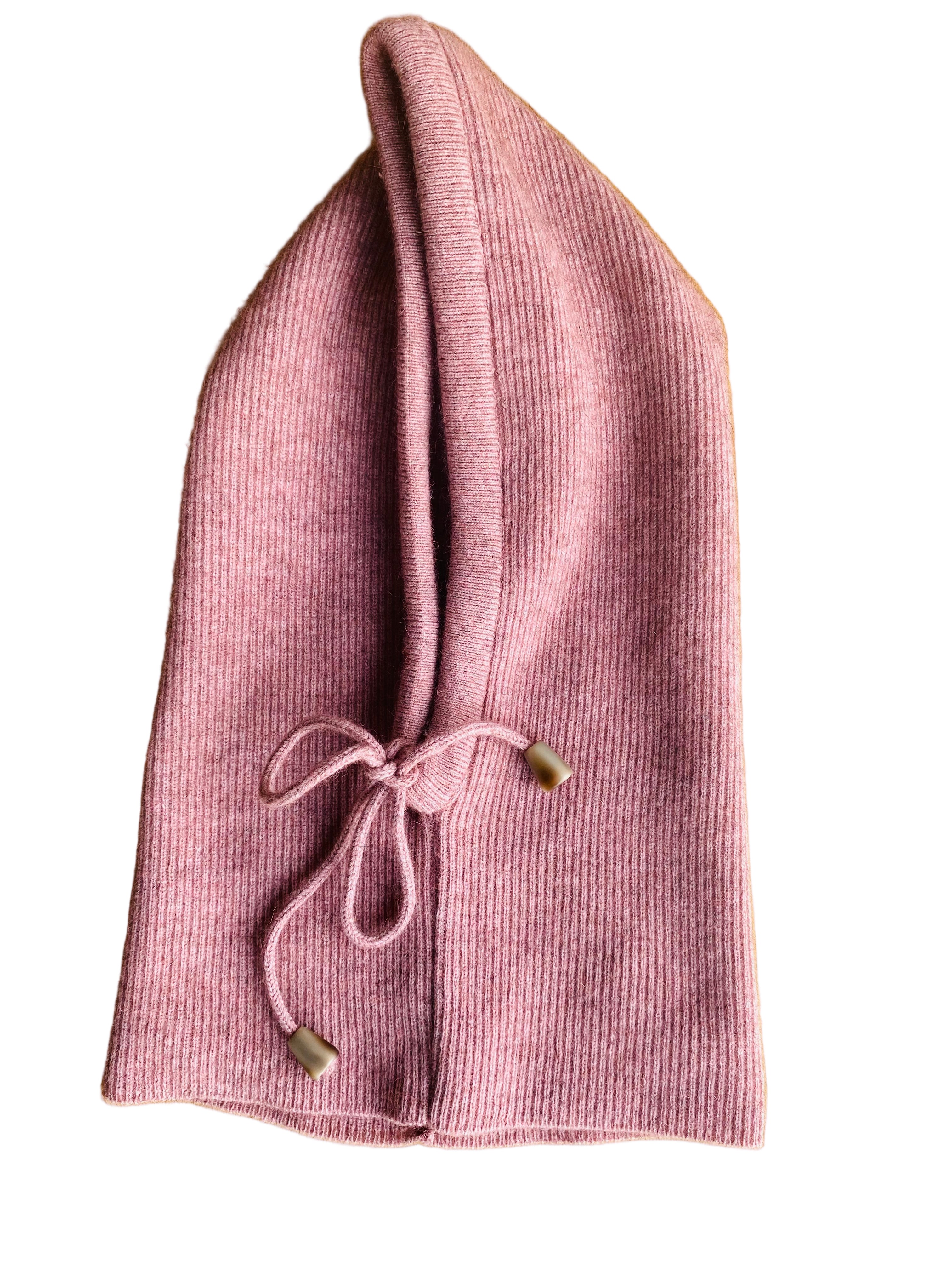 Scarfclava Knitted Hood