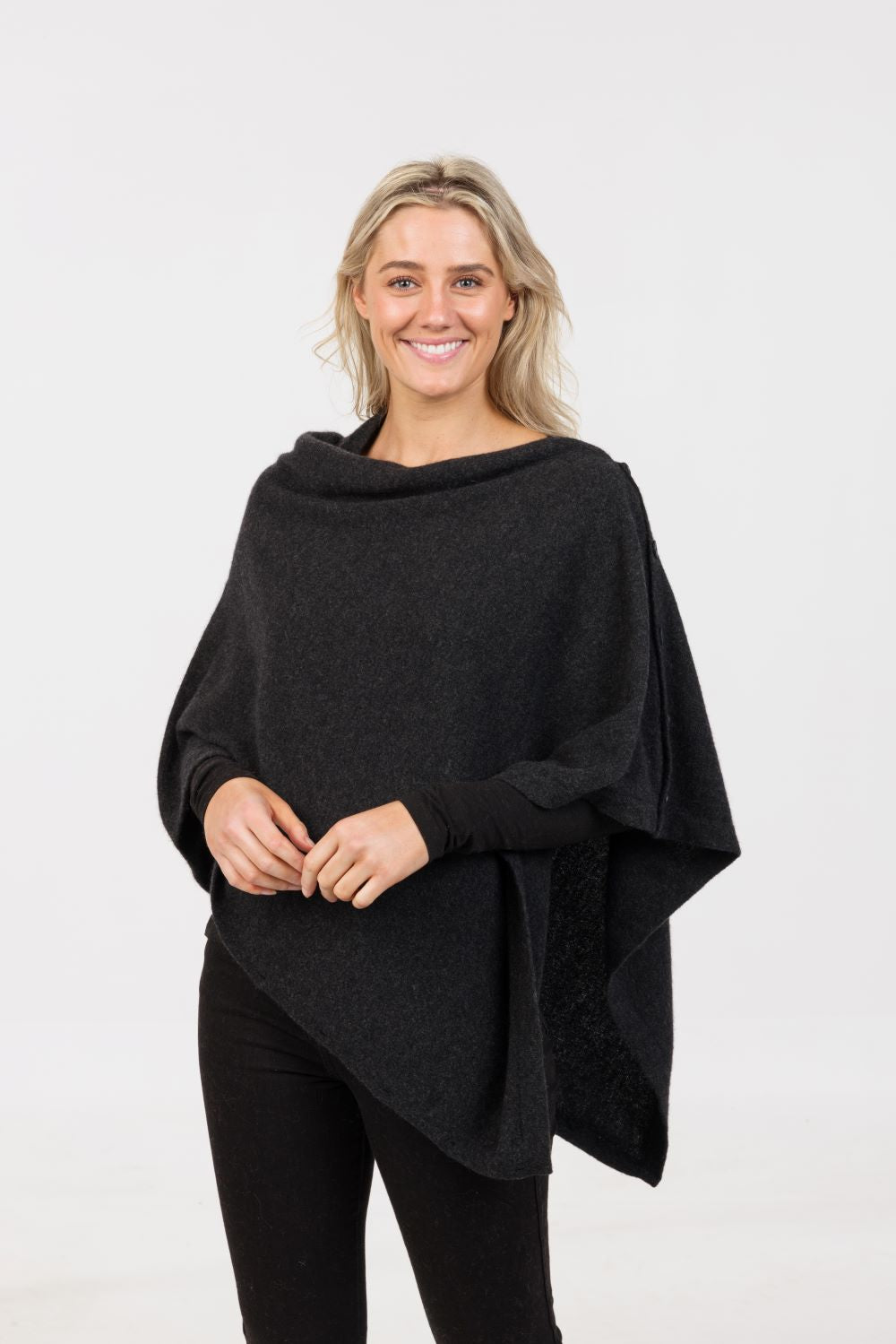 Wrap: Merino Wool + Possum, Made in New Zealand (Anyway Wrap)