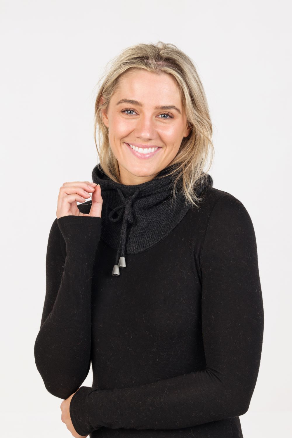 Scarfclava, Merino Wool + Possum Hood, Luxury Knit, Made in New Zealand