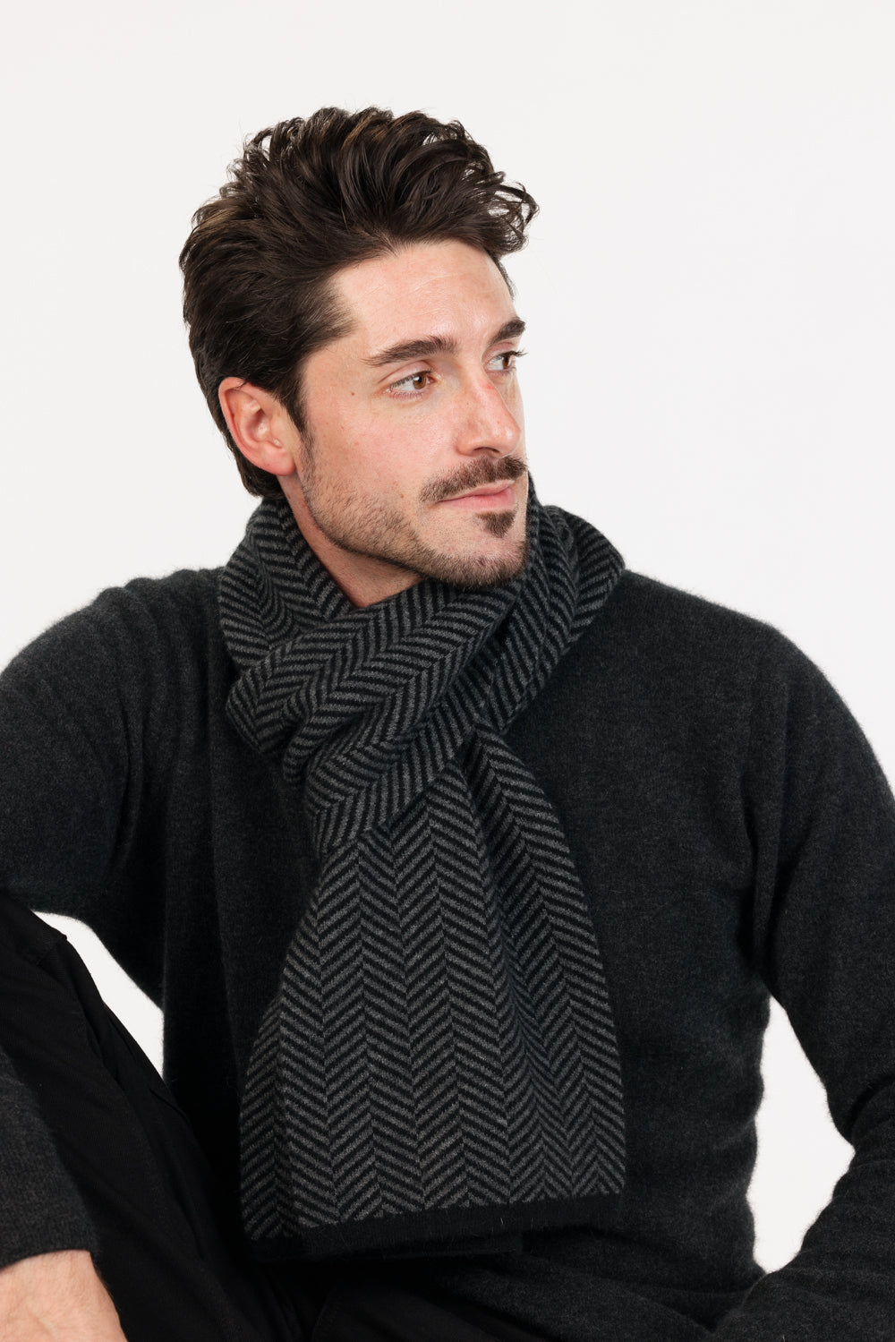 Parquet Scarf, Possum Merino Wool, Made in New Zealand