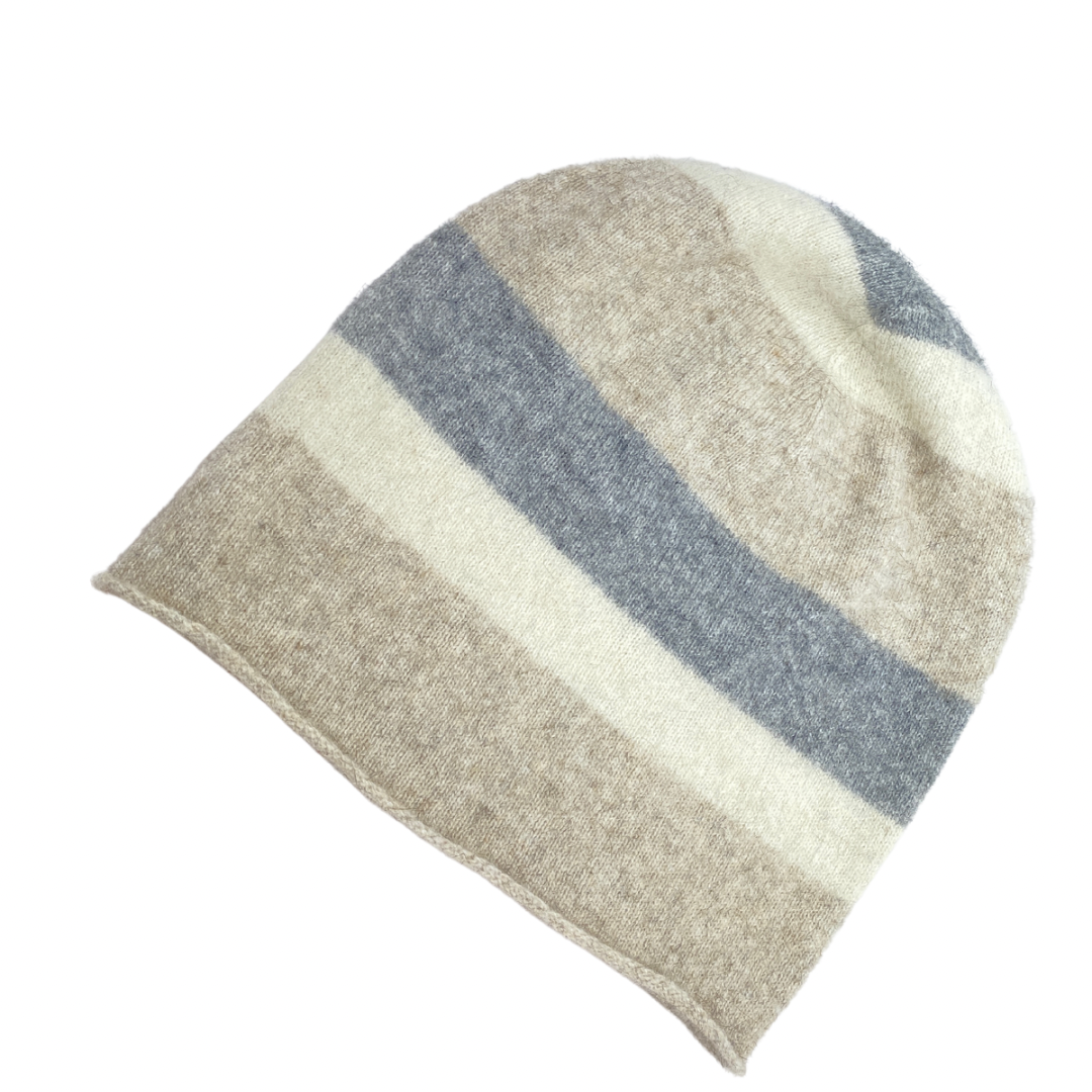 Unisex Beanie: Active /Travel Beanie - Merino Wool and Possum, Made in New Zealand