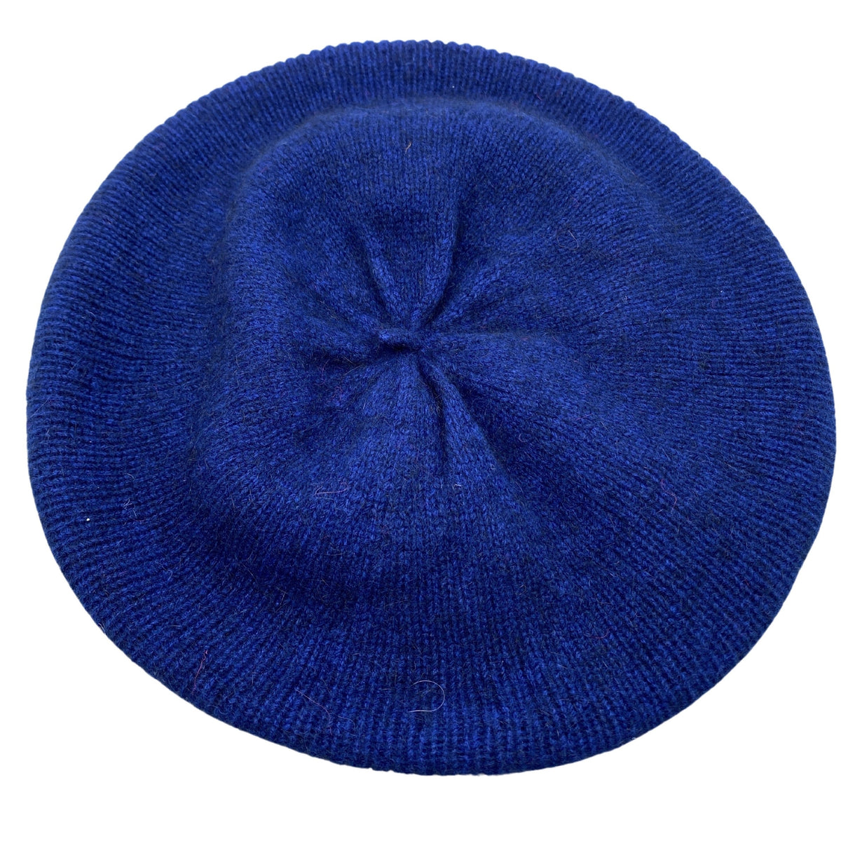 Beret: Colourful Knitted Beret, Merino Wool + Possum, Made in New Zealand
