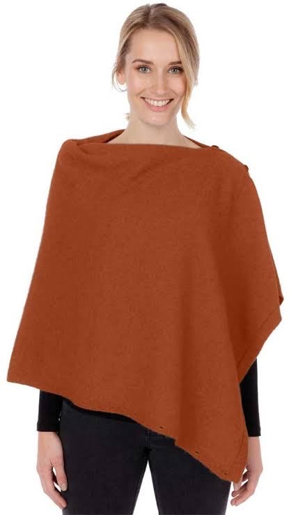 Wrap: Merino Wool + Possum, Made in New Zealand (Anyway Wrap)