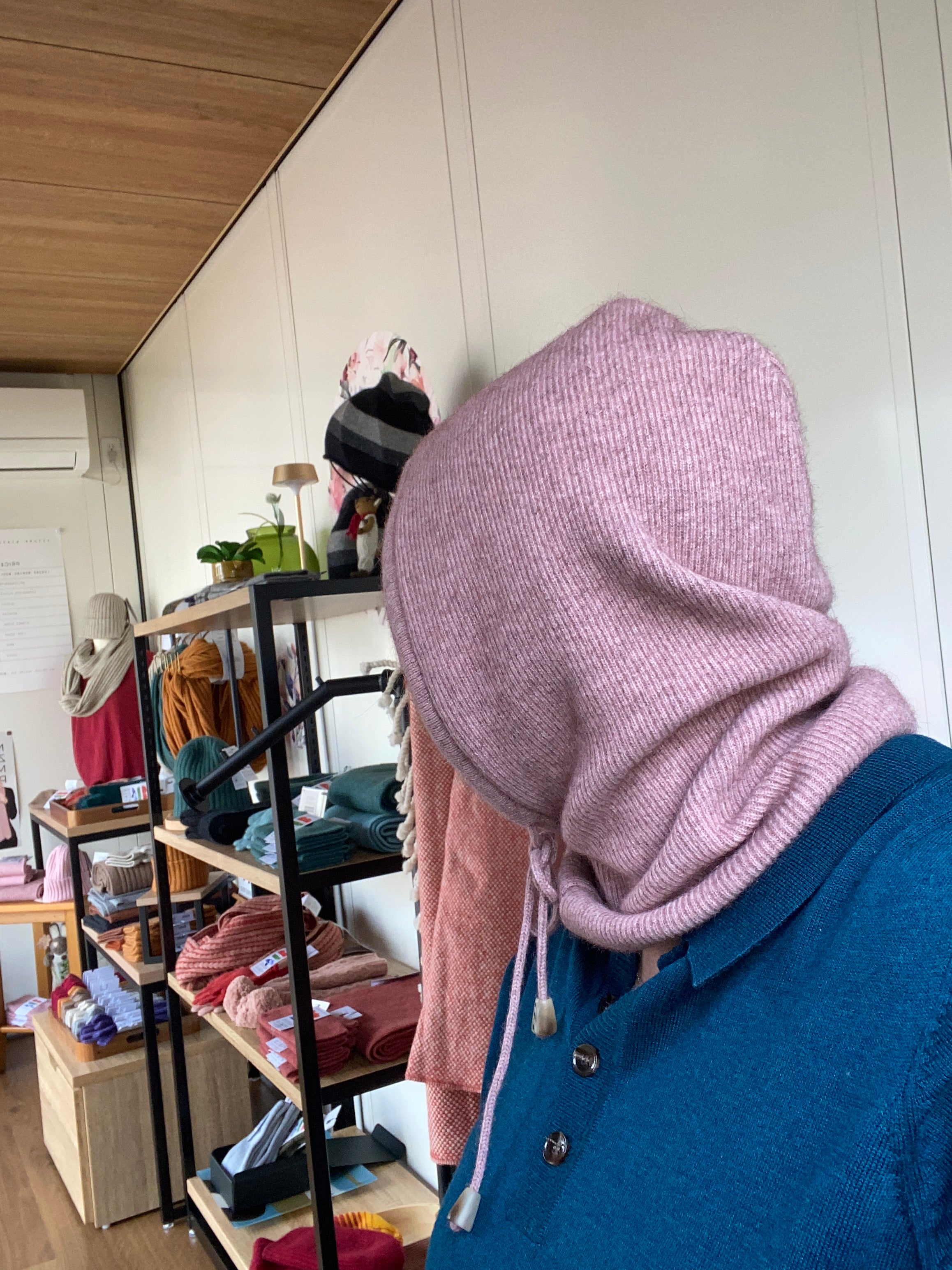 Scarfclava, Merino Wool + Possum Hood, Luxury Knit, Made in New Zealand