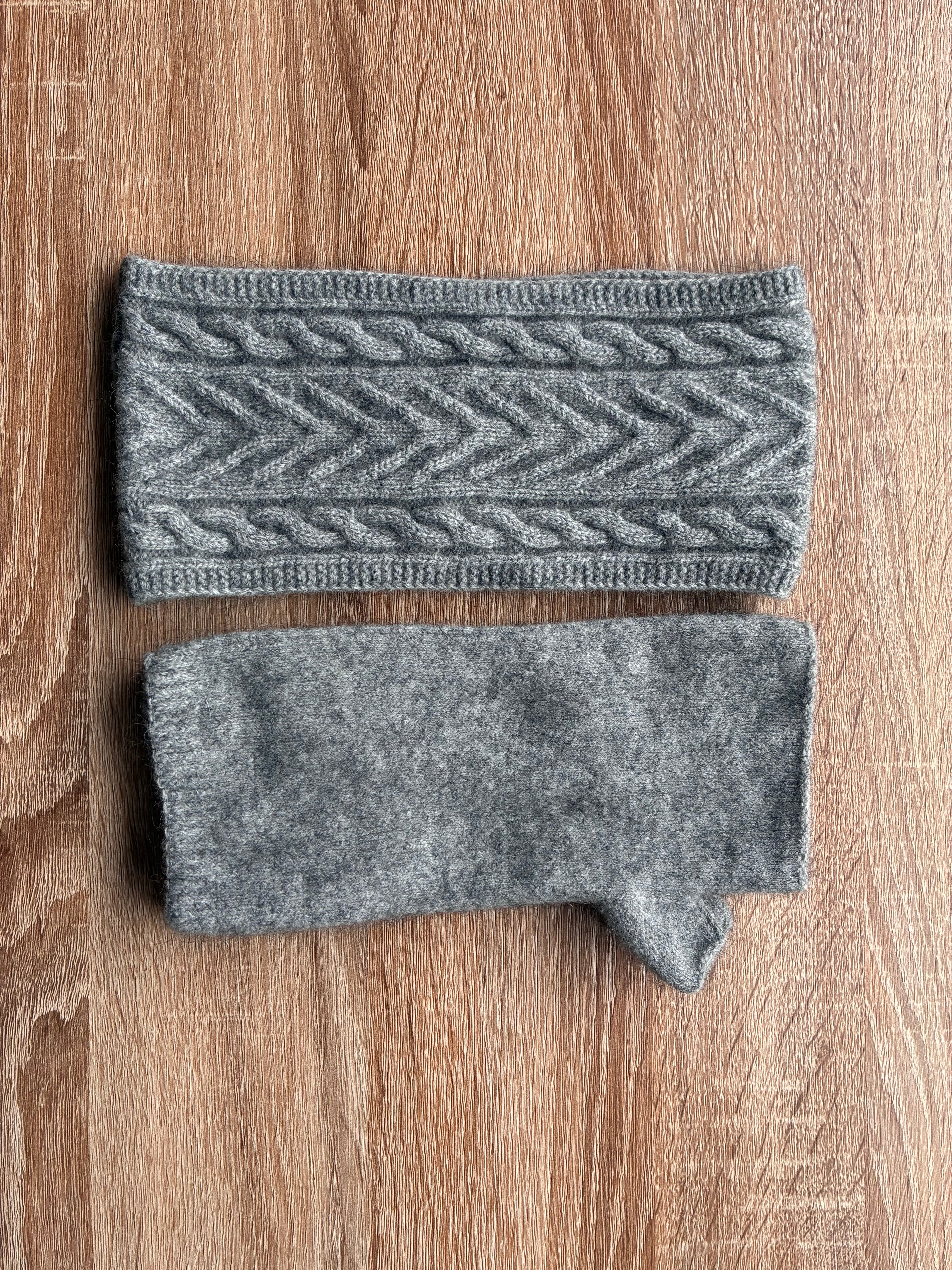 The Winter Essentials Duo: Headband & Wristwarmers