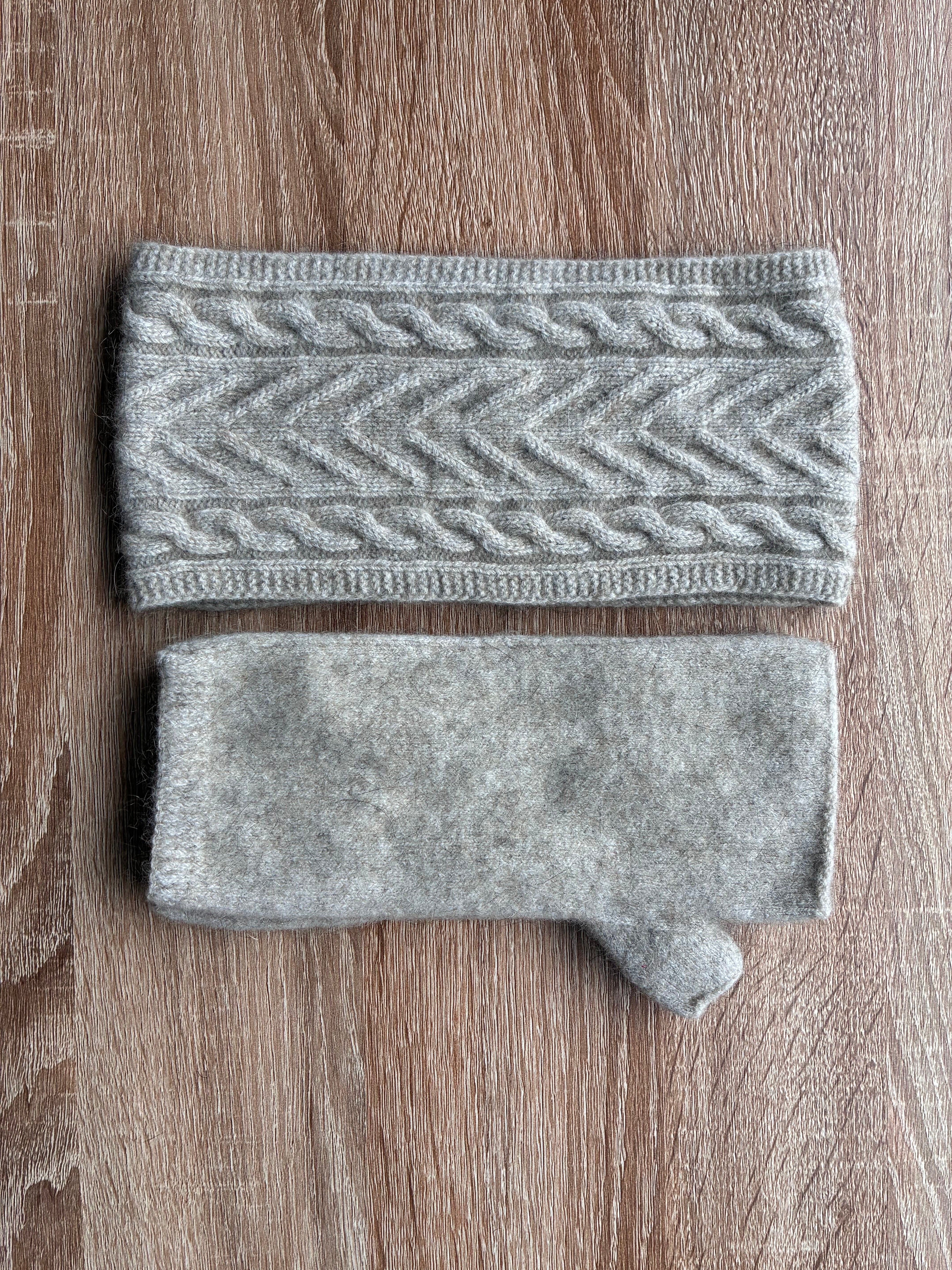 The Winter Essentials Duo: Headband & Wristwarmers