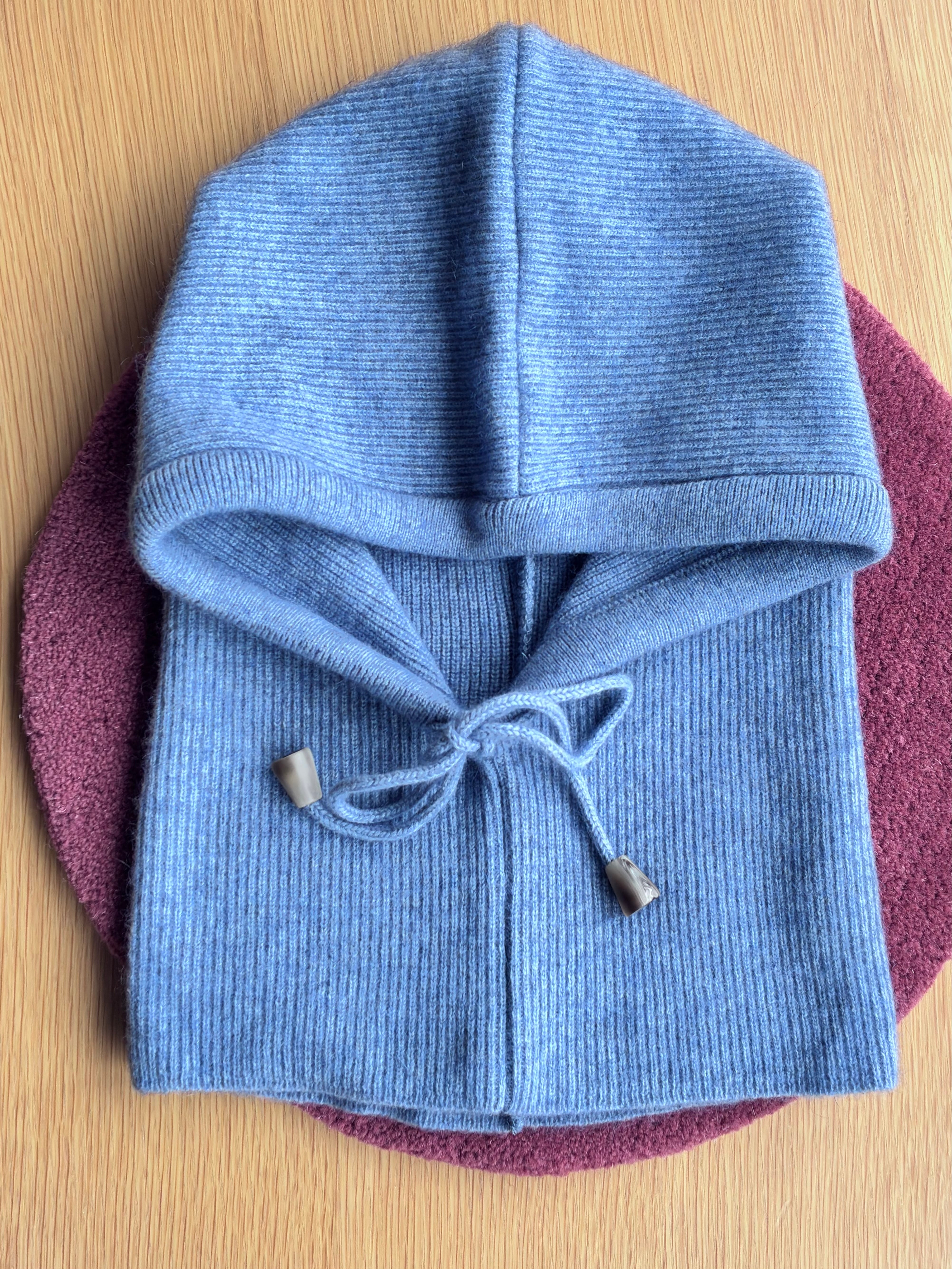 Scarfclava, Merino Wool + Possum Hood, Luxury Knit, Made in New Zealand