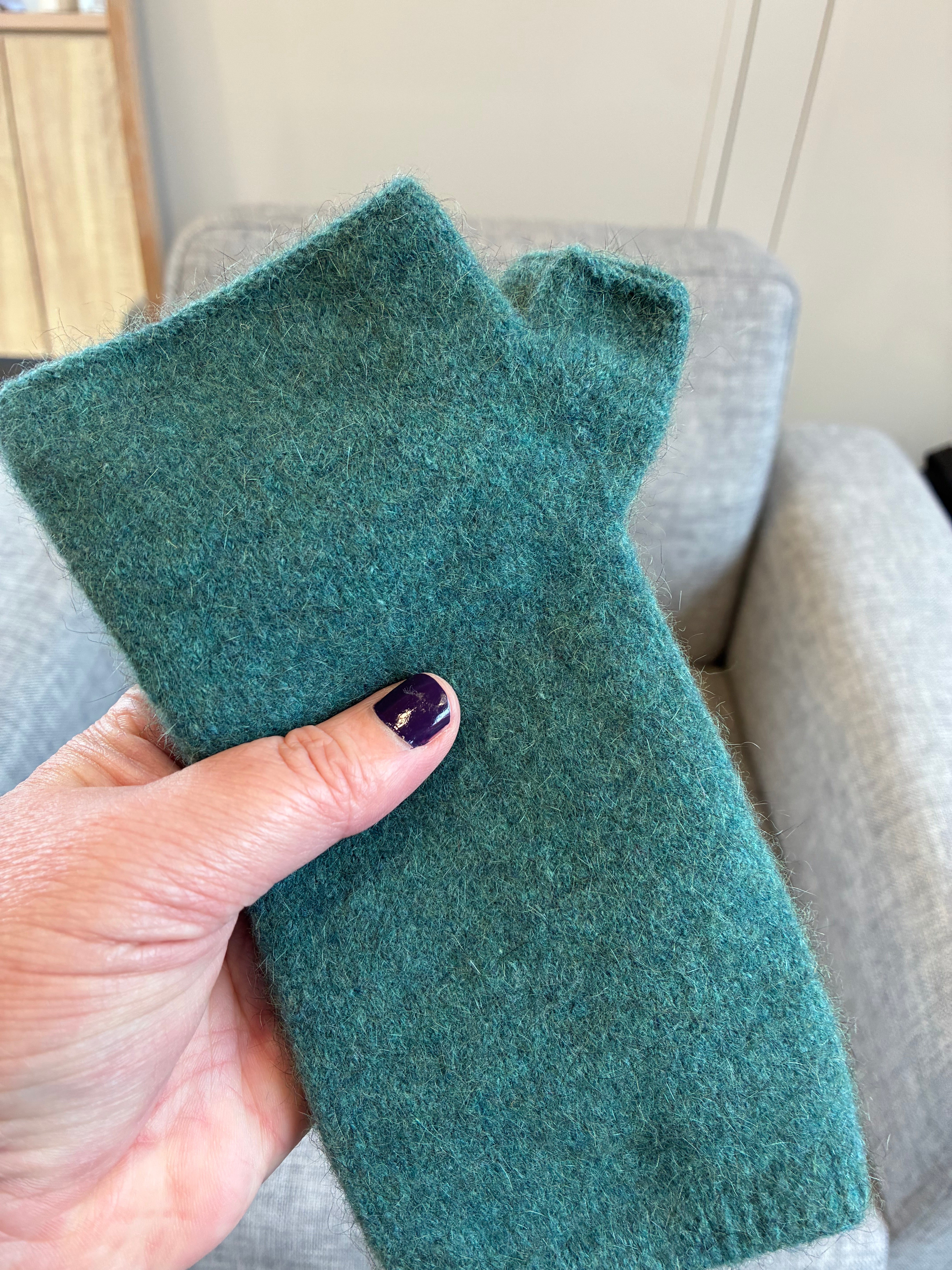 Wristwarmers: Merino Wool + Possum, Made in New Zealand