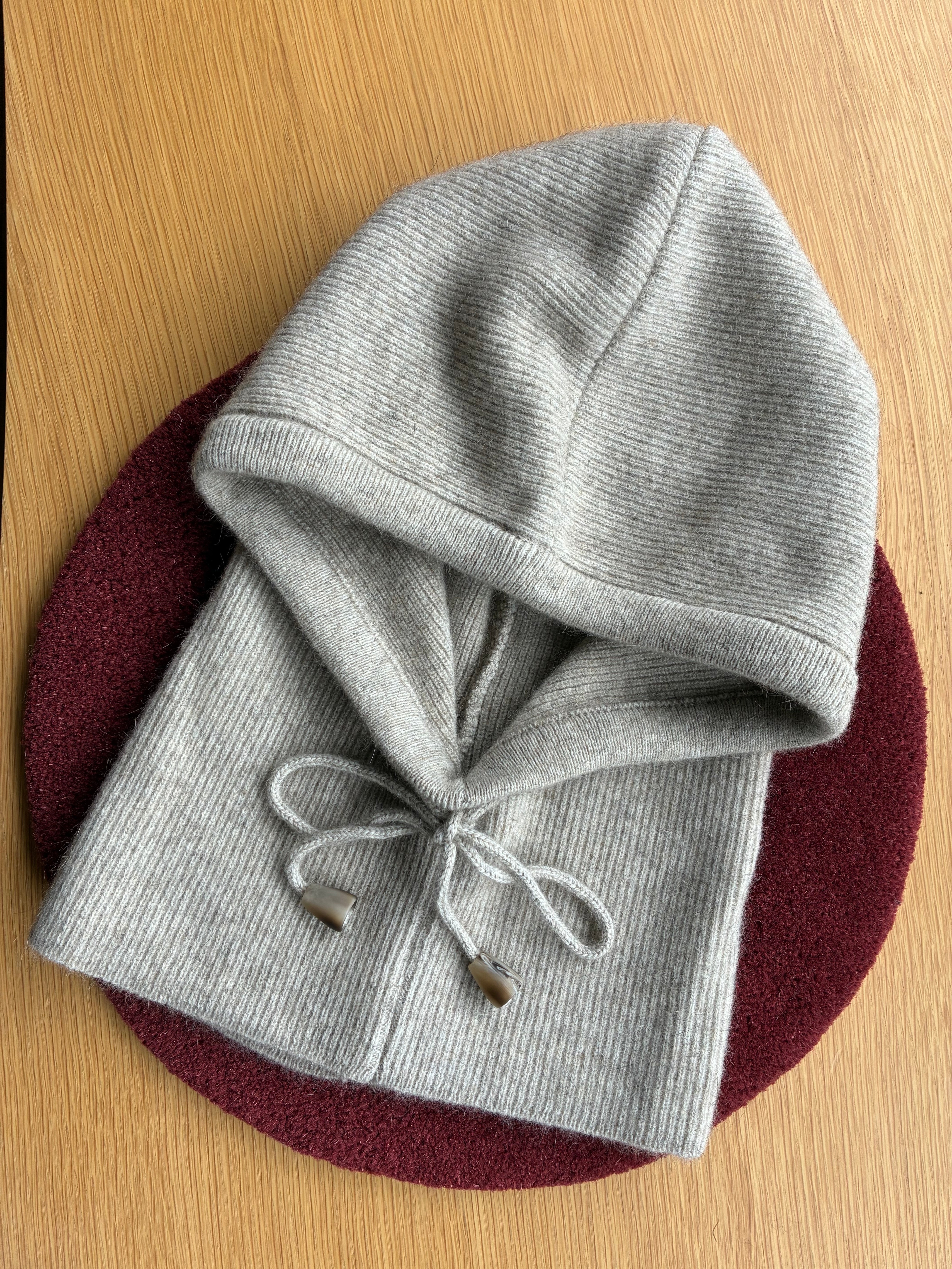 Scarfclava, Merino Wool + Possum Hood, Luxury Knit, Made in New Zealand