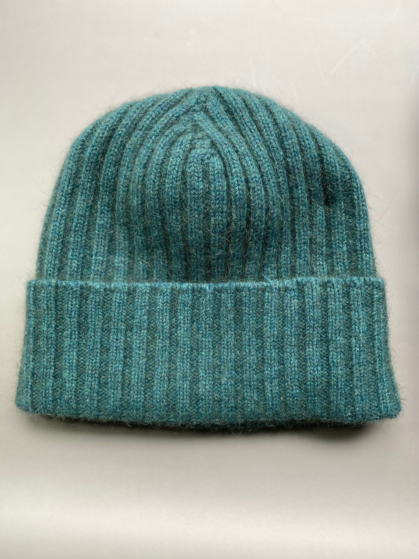 Beanie: Seamless Ribbed Beanie, Merino Wool + Possum, Made in New Zealand