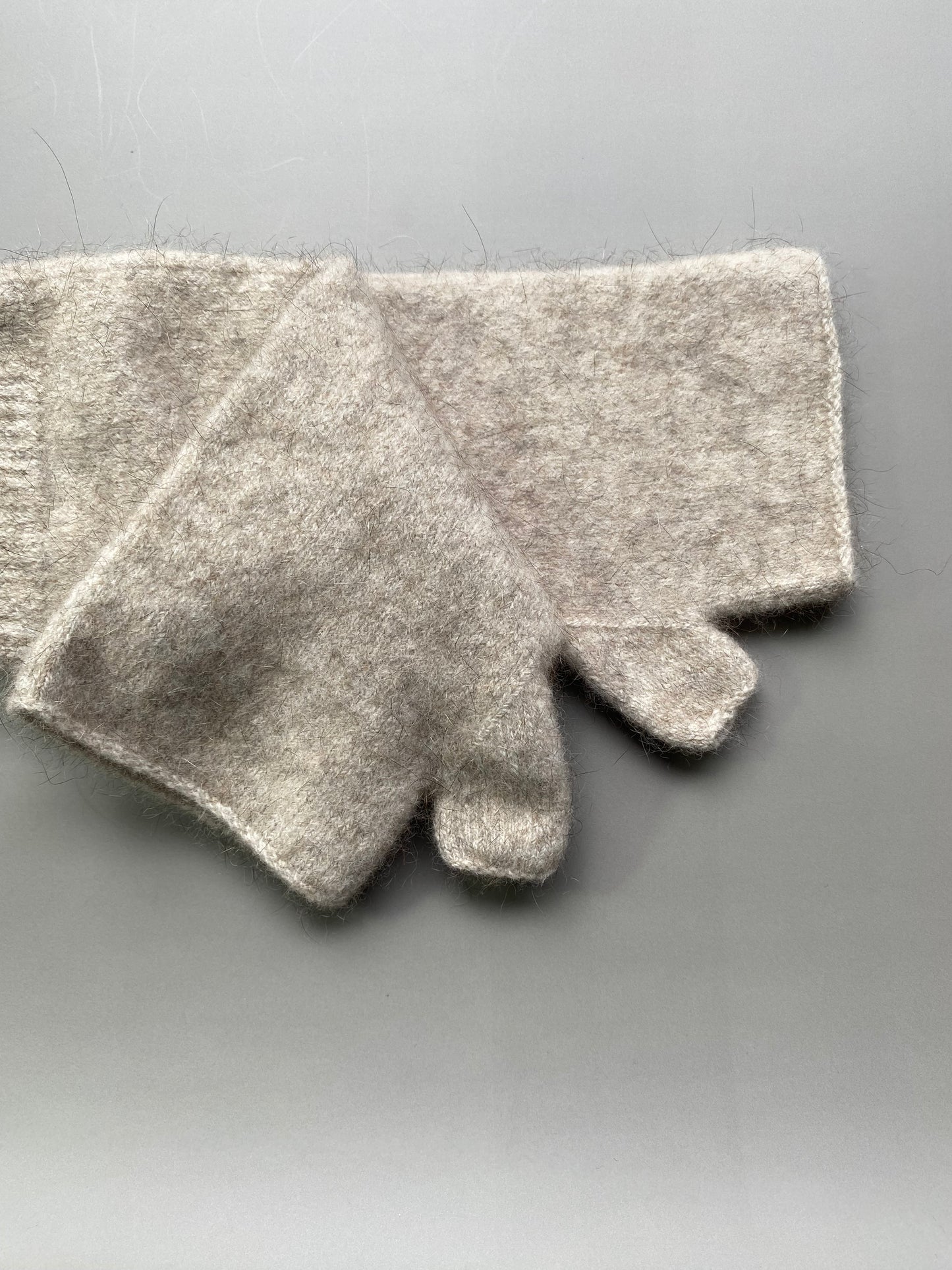 Scarf, Wristwarmer, Beanie Hat Set:  Merino Wool + Possum, Made in New Zealand