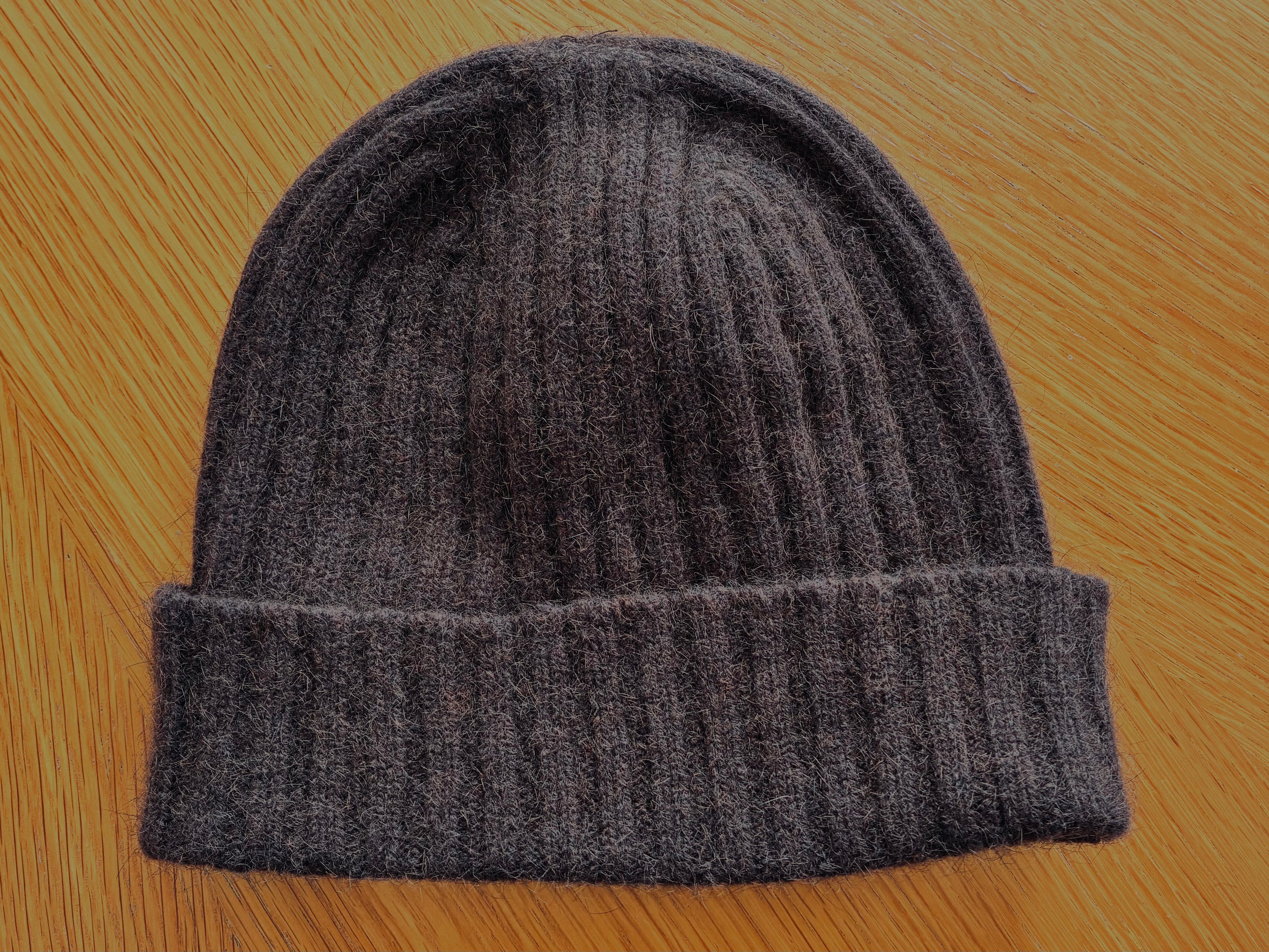 Seamless Rib Beanie: Merino Wool + Possum, Made in New Zealand