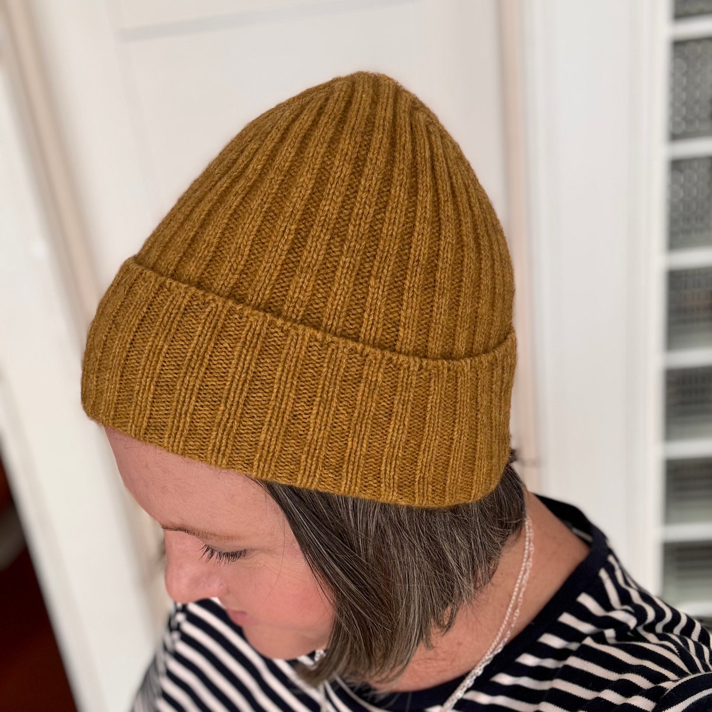 Seamless Rib Beanie: Merino Wool + Possum, Made in New Zealand