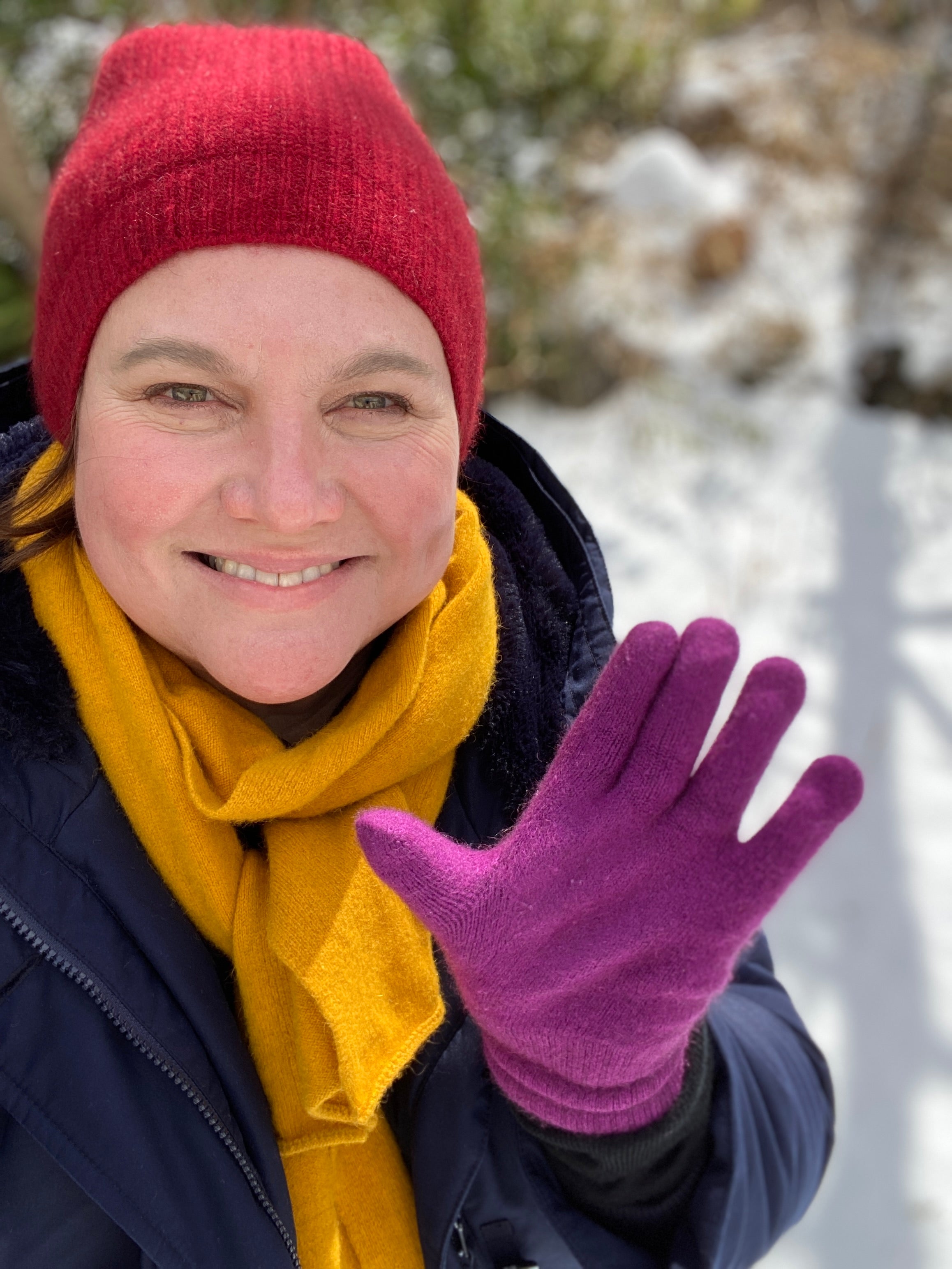 Slouch Beanie, Possum Merino Wool, Made in New Zealand