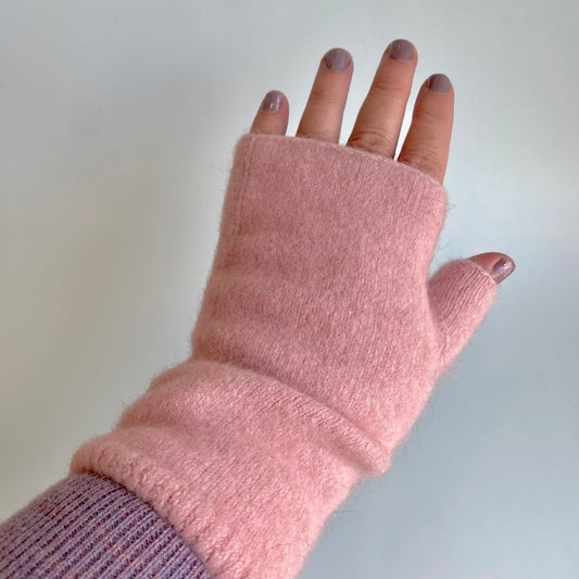 Wristwarmers: Merino Wool + Possum, Made in New Zealand