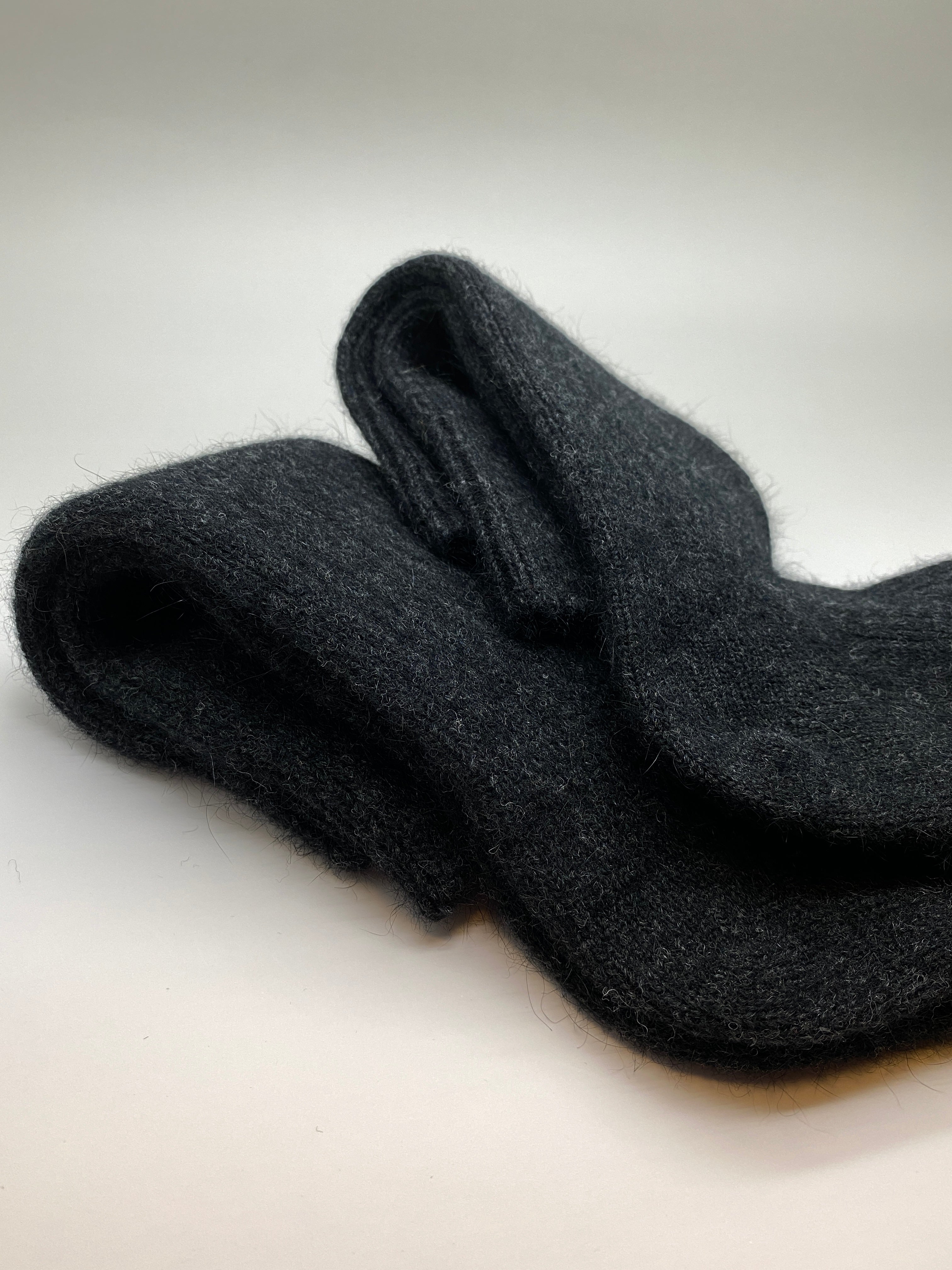 Socks: Merino Wool + Possum, Made in New Zealand (Ribbed Socks)