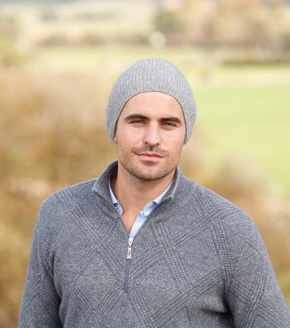 Beanie/Slouch Beanie/Knit Hat - Merino wool + Possum, Made in New Zealand