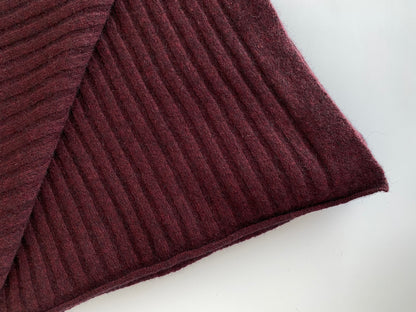 Wrap: Ribbed Wrap, Merino Wool + Possum, Made in New Zealand