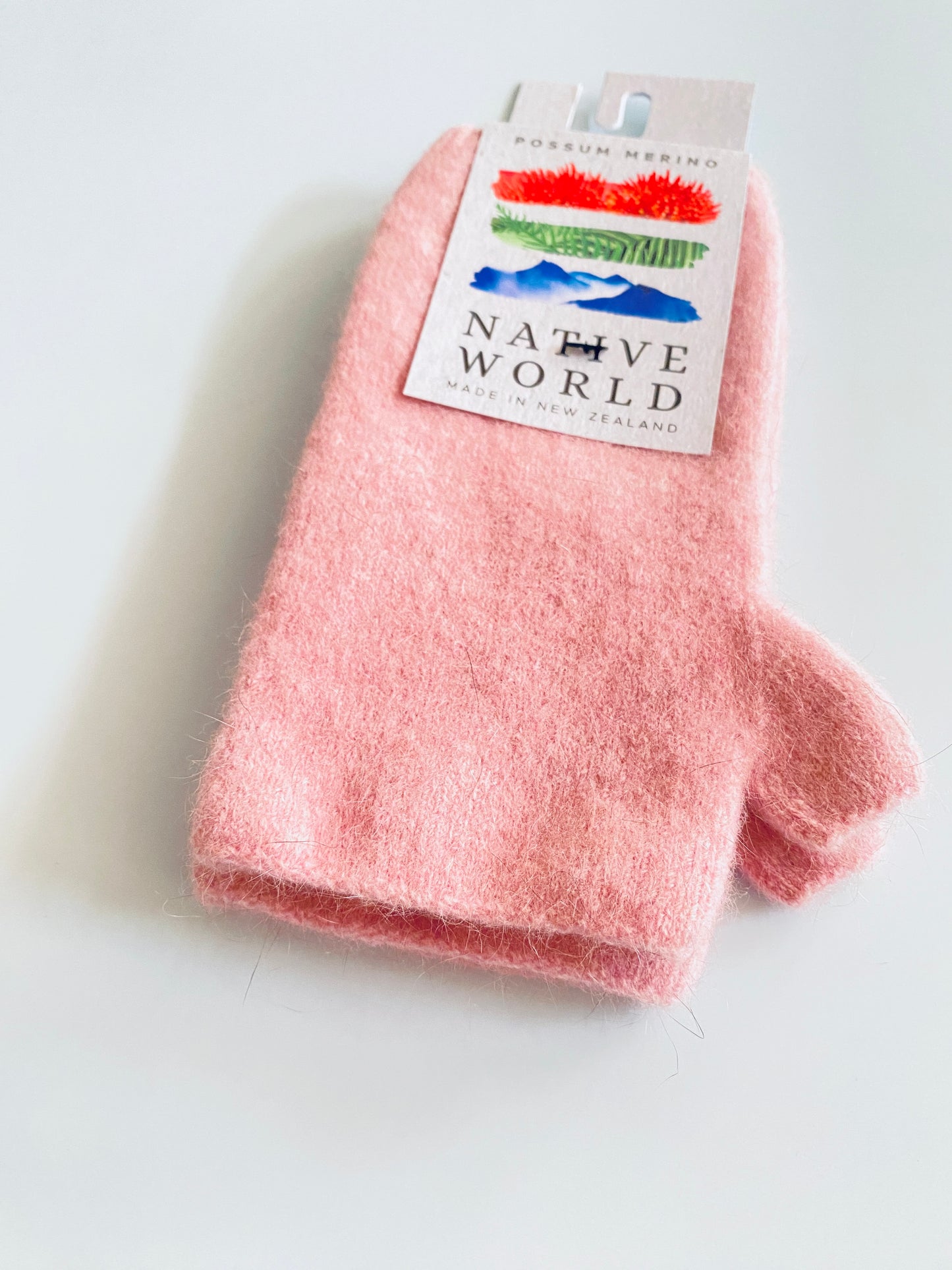 Wristwarmers: Merino Wool + Possum, Made in New Zealand